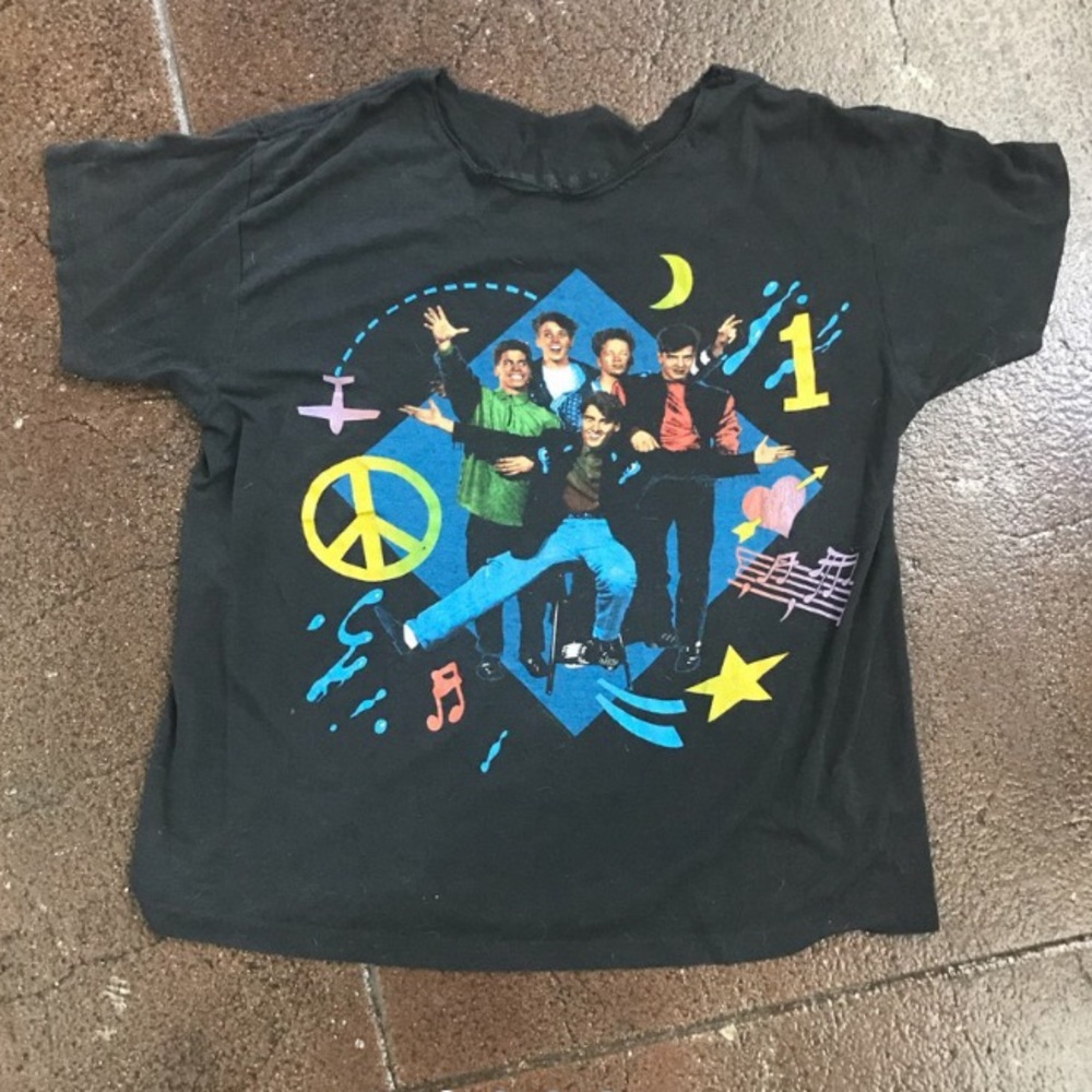 90s new kids on the block shirt